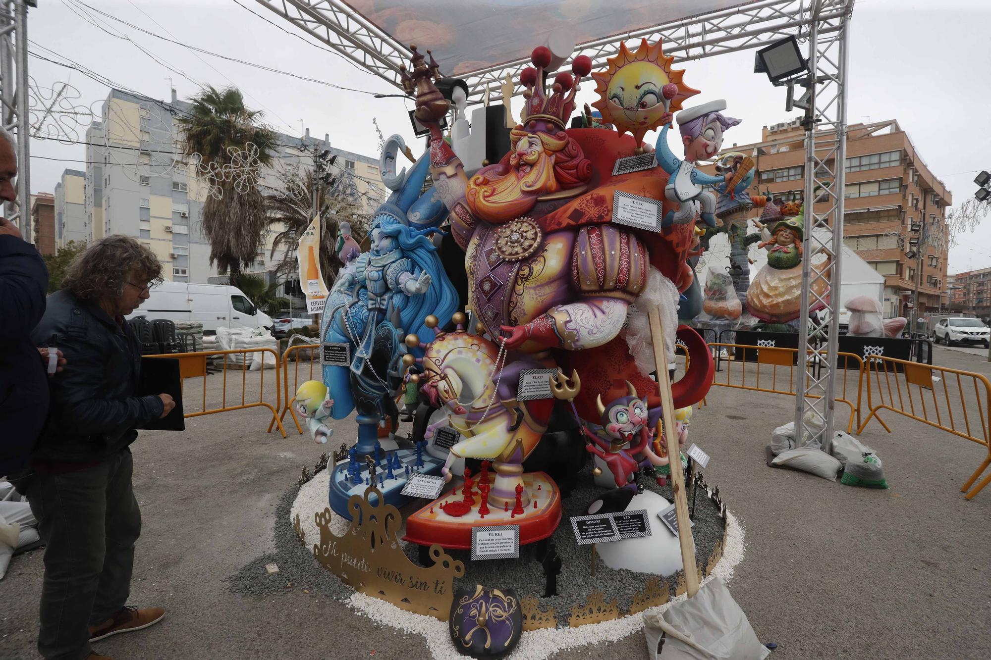 Todos los detalles de la Falla infantil Barrio de Beteró