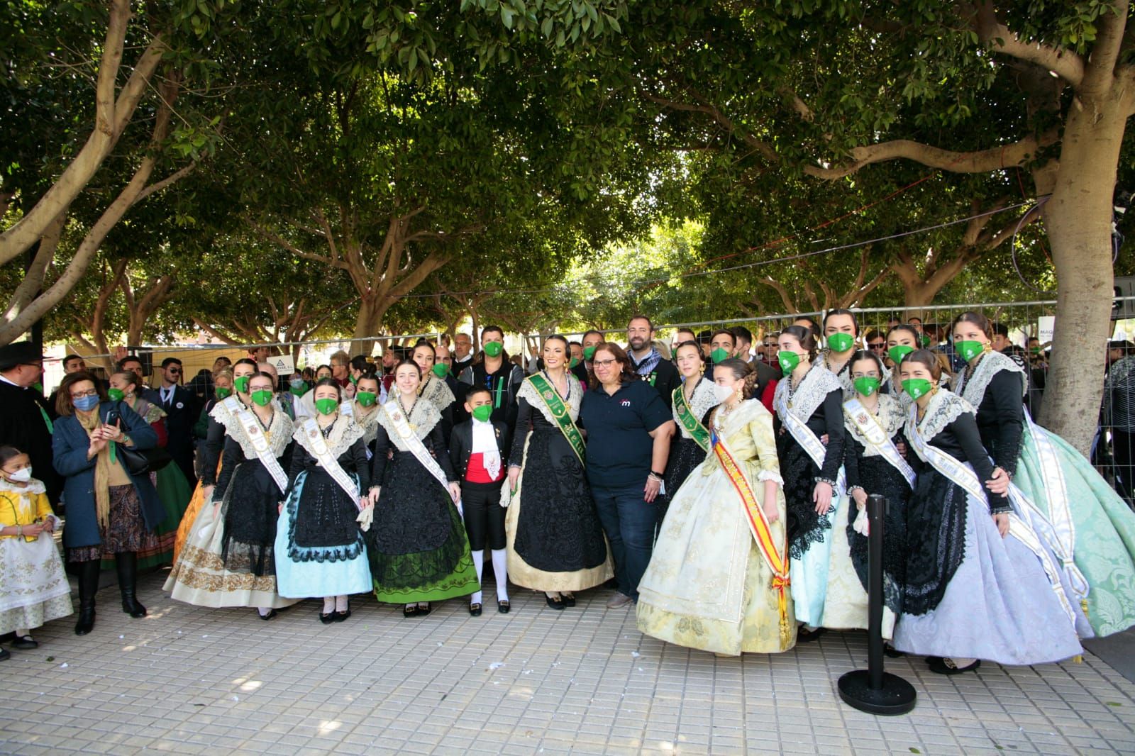 Las mejores imágenes de la mascletà de este último domingo de Magdelna