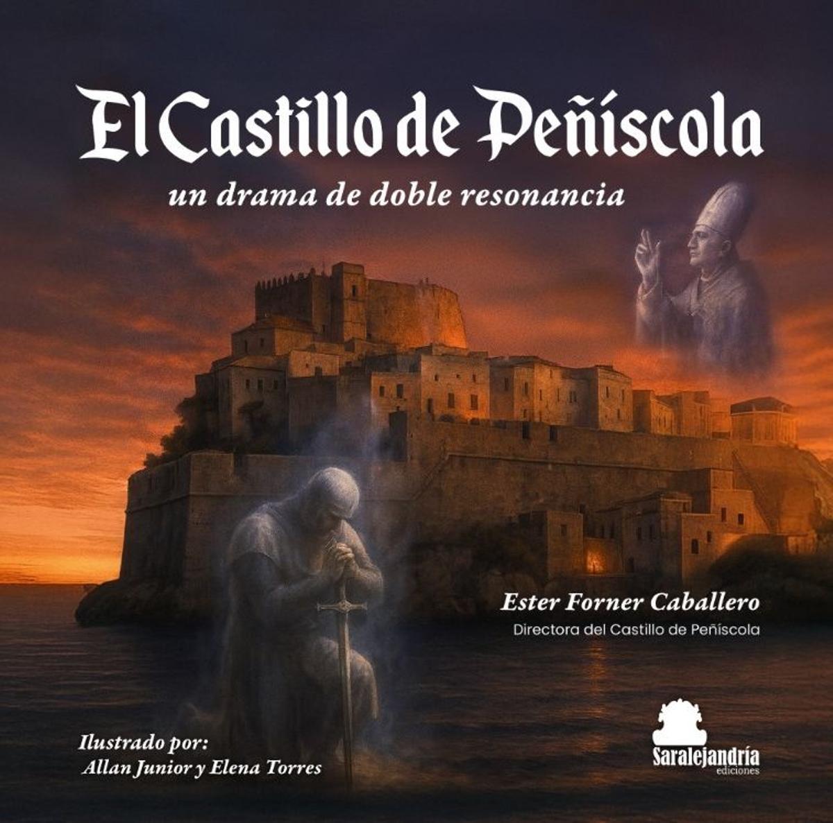 Portada del libro 'El Castillo de Peñíscola', de la vinarocense Ester Forner.