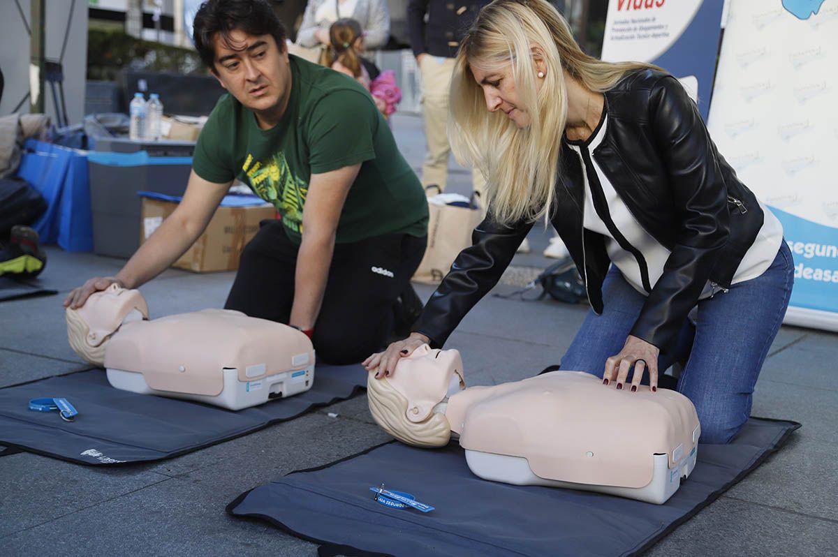 Taller de iniciación a la reanimación cardiopulmonar en las Tendillas