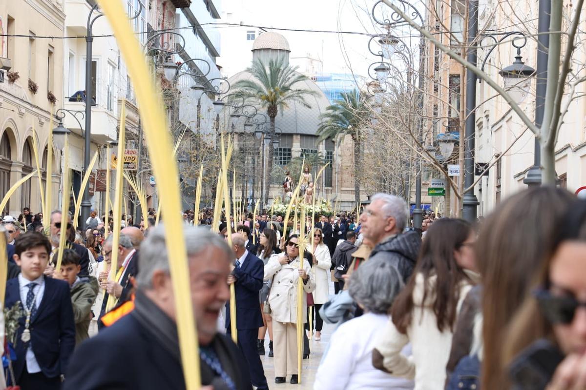 La procesión de "La Burrita" en Alicante, en imágenes