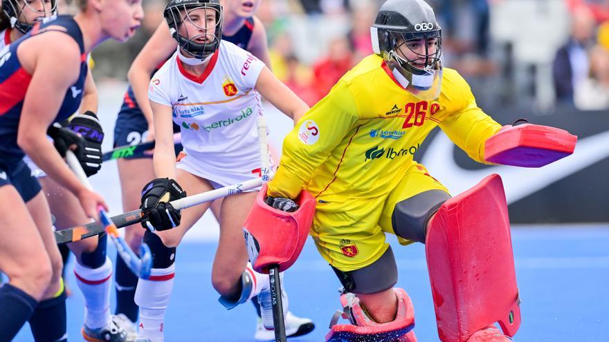 Victoria de la selección femenina y empate de la masculina en el Preolímpico de Hockey