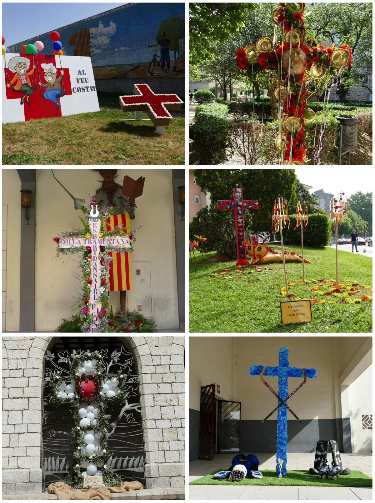 Sis de les vint-i-dos creus participants de l'edició del concurs del 2025.