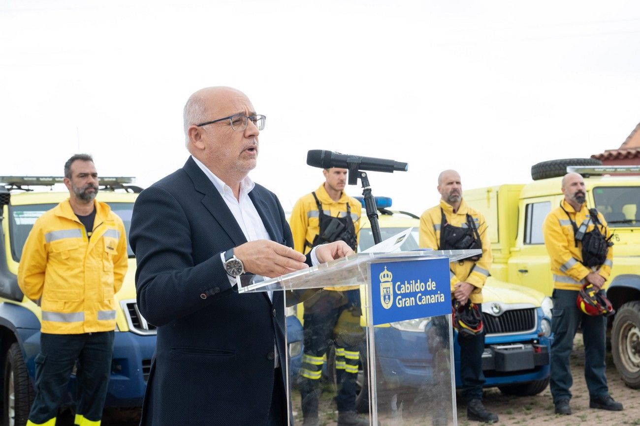 Presentación de la campaña contra incendios en Gran Canaria