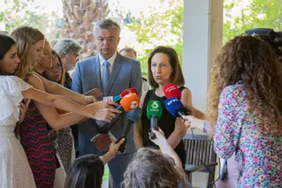 Ucrania pide más armamento y Robles ofrece ropa de abrigo