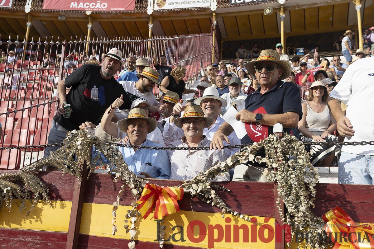 Así se vivió el quinto festejo de la Feria Taurina de Murcia en los tendidos