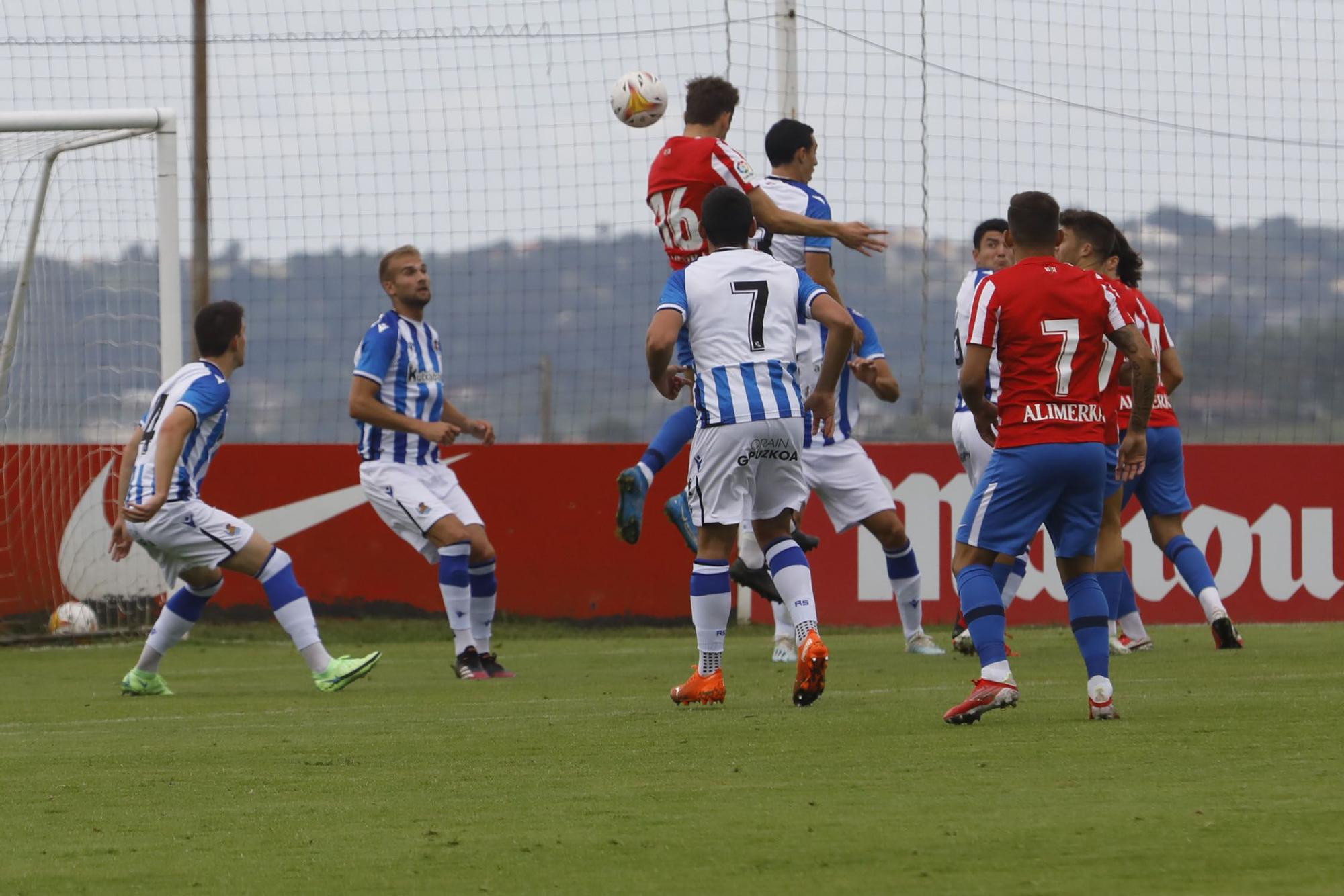 Sporting - Real Sociedad B, en imágenes