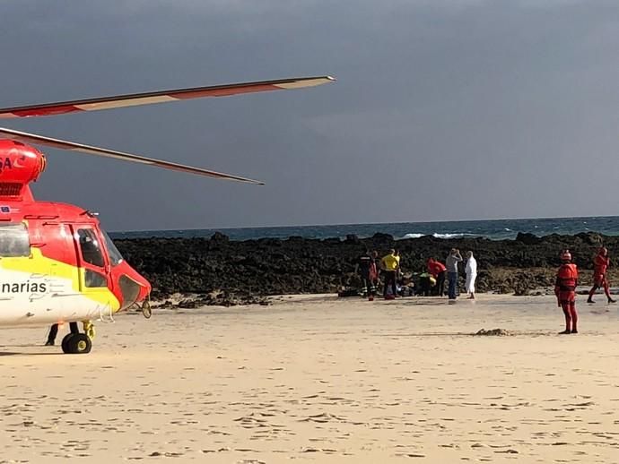 Muere un hombre en Fuerteventura tras sufrir un síncope en el mar
