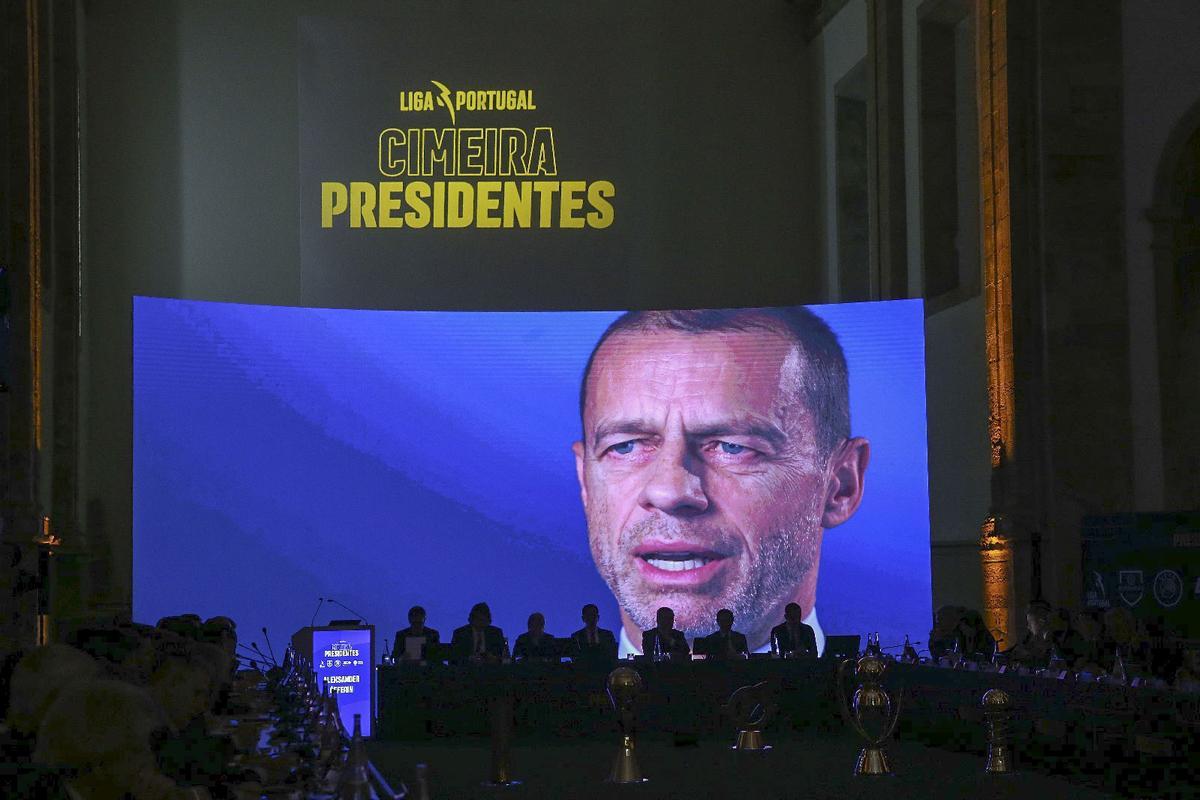 Ceferin carga contra la Superliga y dice que el fútbol "no puede basarse en privilegios"