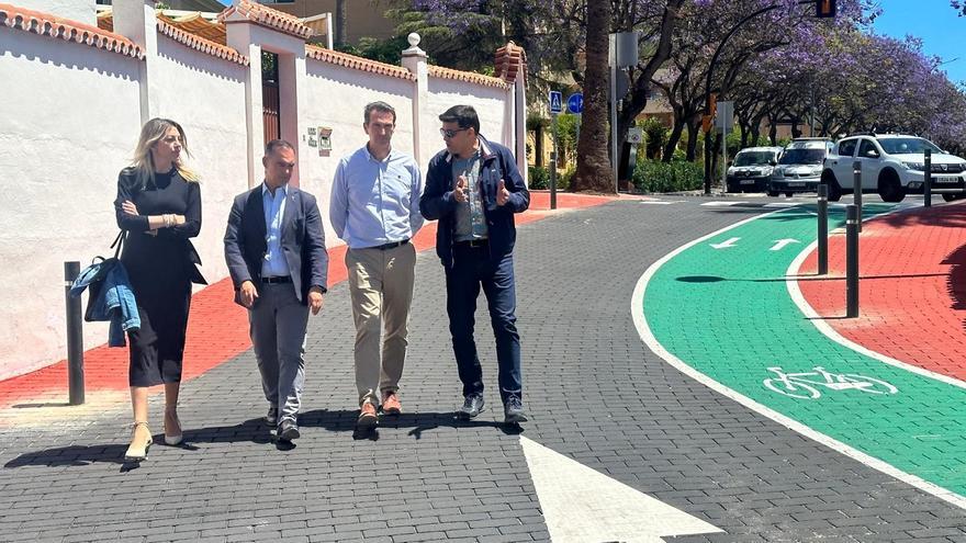 Finalizan las obras de remodelación de la avenida García Lorca en Benalmádena