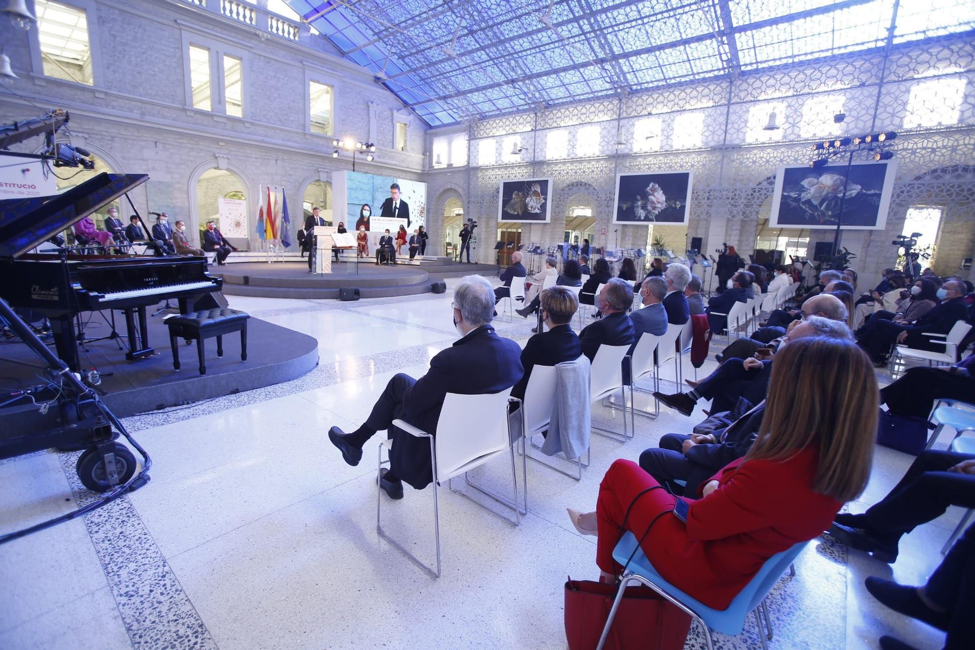 Acto del Día de la Constitución en en Casa Mediterráneo