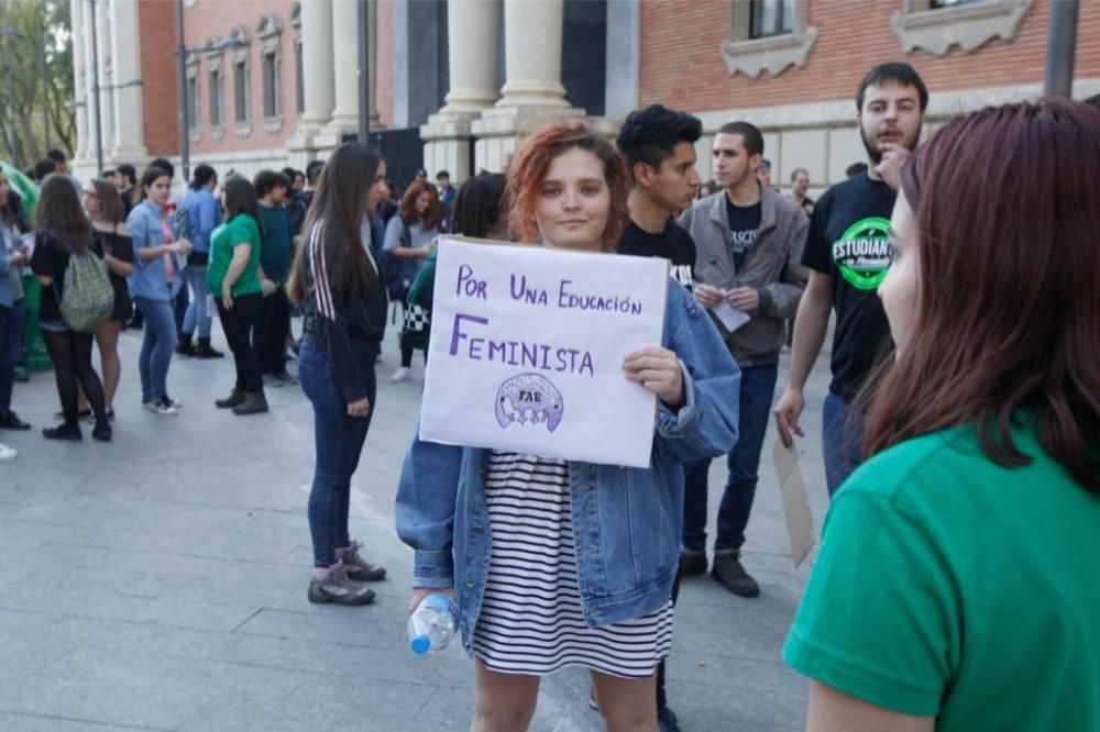 Manifestación en Murcia contra la Lomce