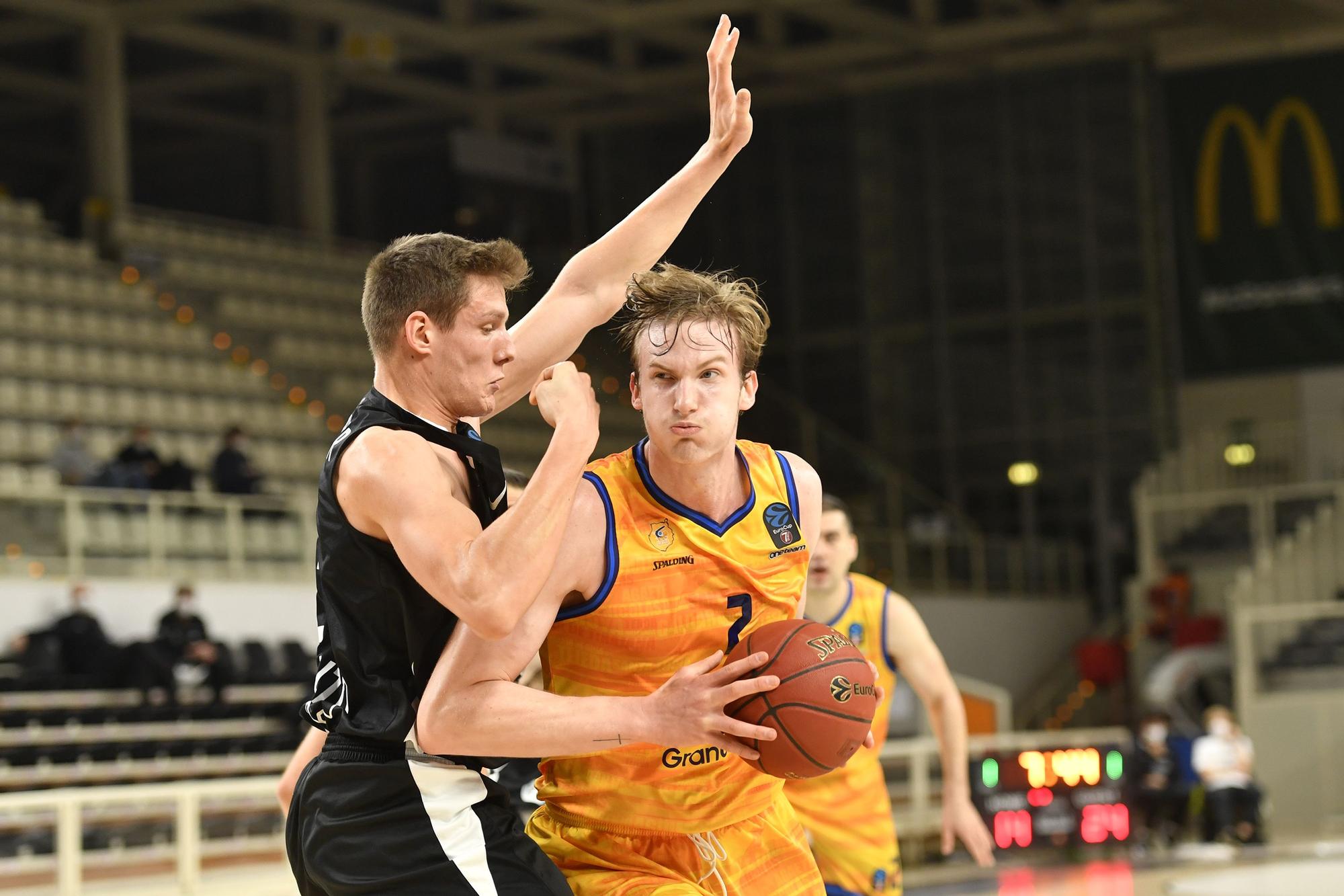 Partido de Eurocup entre el Trento y el Granca (56-67)