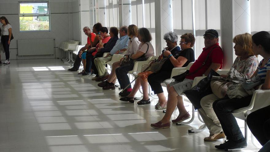 Sala de espera del centro de salud de O Porriño // G. Porto
