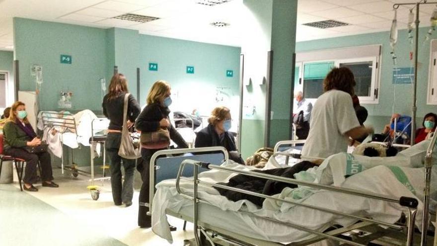 Suben a 110 los hospitalizados por gripe A en Aragón, 20 de ellos en la UCI