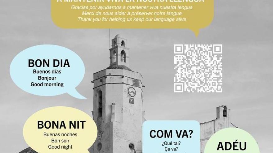 Cadaqués anima als turistes a parlar català amb paraules bàsiques: "bon dia" o "gràcies"