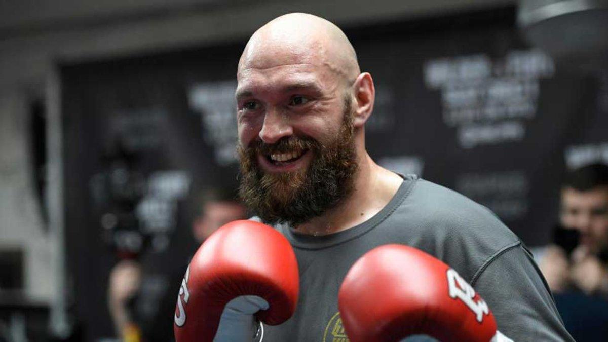 Tyson Fury está totalmente concentrado en la pelea del 1 de diciembre