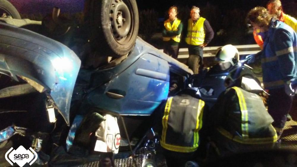 Accidente en la autopista "Y.