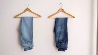 Adiós a los pantalones estrechos: la cucharada para el pelo que los ensancha en un momento