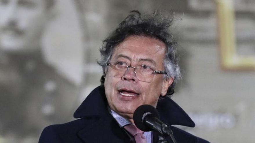 El president de  Colòmbia, Gustavo Petro, a Bogotà  el 29 de desembre  passat.