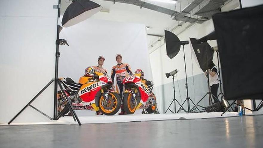 Márquez y Pedrosa, ansiosos por empezar a correr