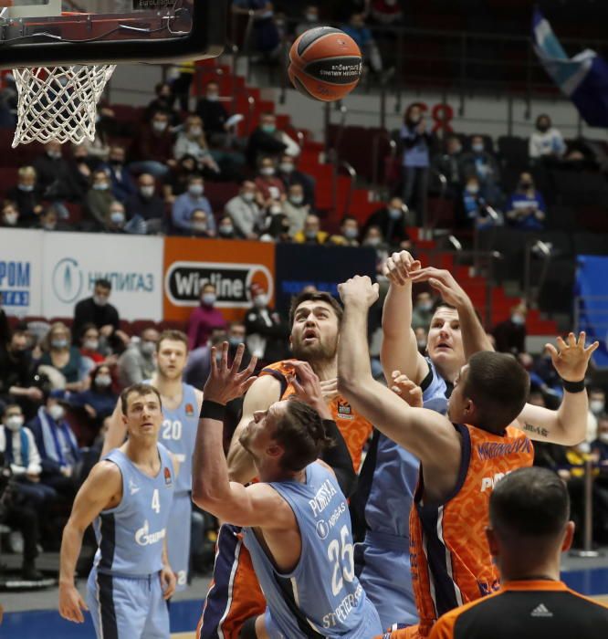 Zenit - Valencia Basket, en imágenes