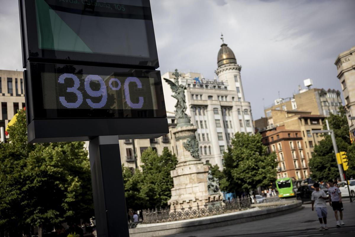 2025 ha sido el cuarto año más cálido de la historia en Aragón