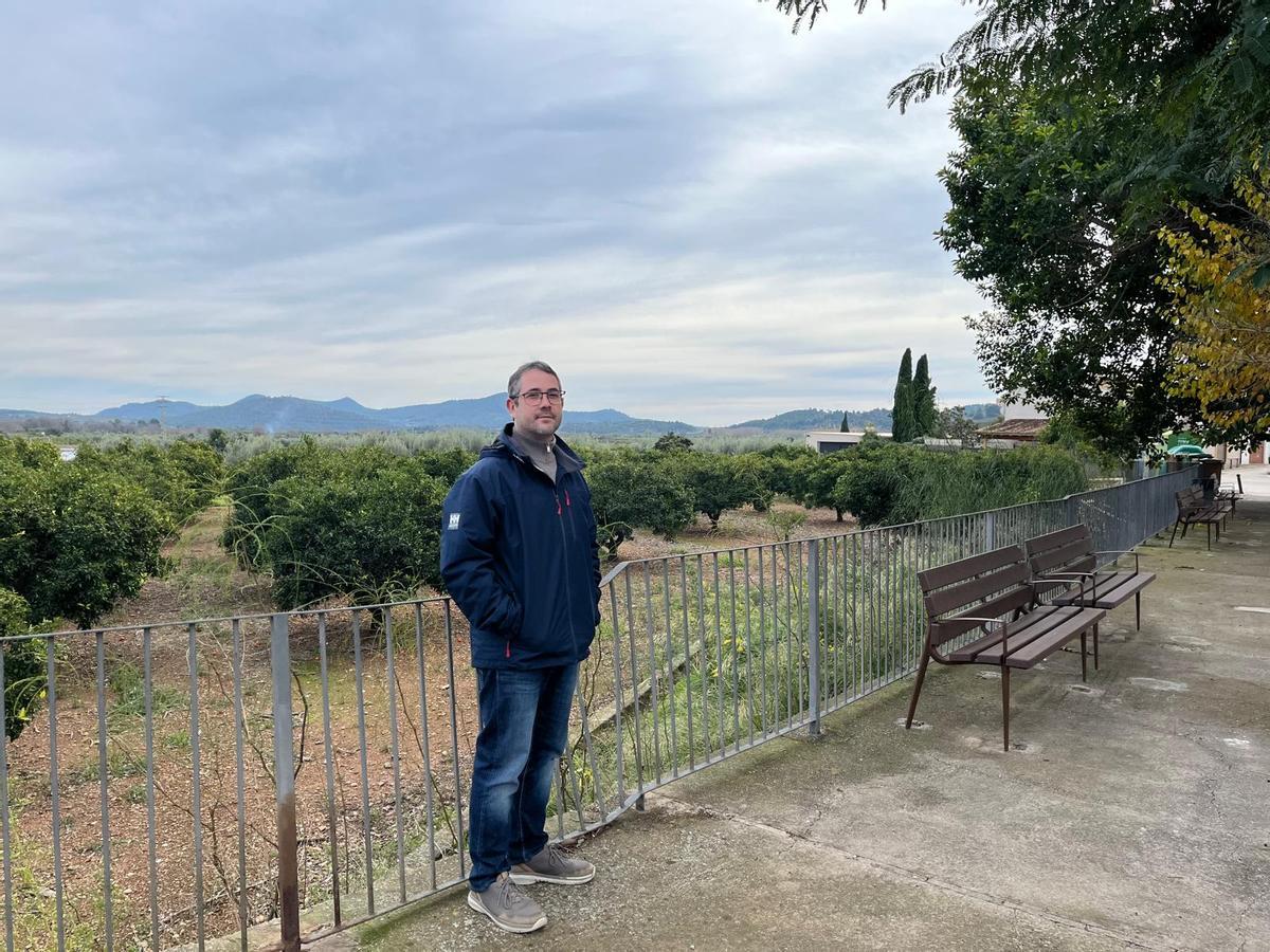 Ernest Buralla en la zona.