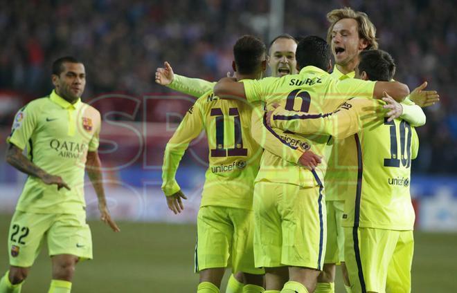 CUARTOS DE FINAL COPA DEL REY. ATLÉTICO DE MADRID 2- FCBARCELONA 3