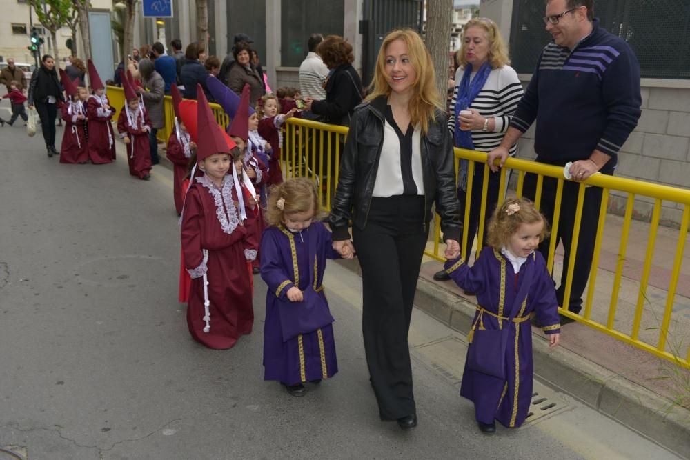 Procesión de los alumnos de Capuchinos