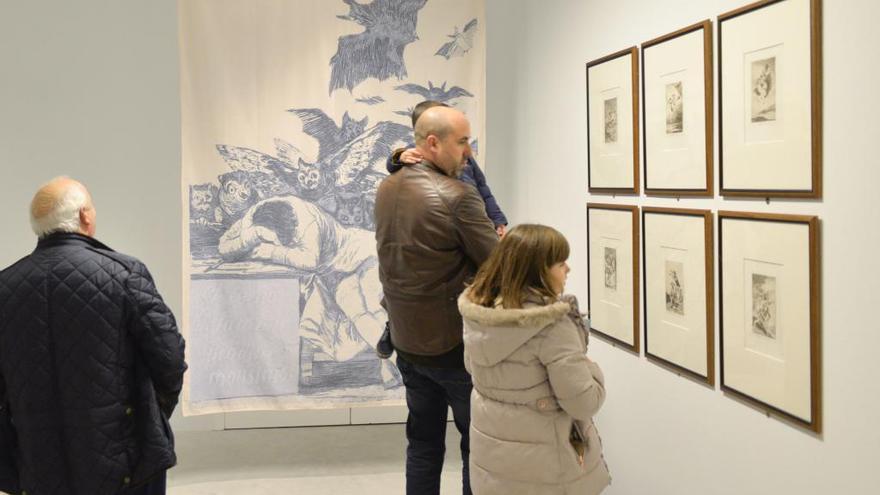 Exposición de Goya en el centro cultural Valey de Piedras Blancas