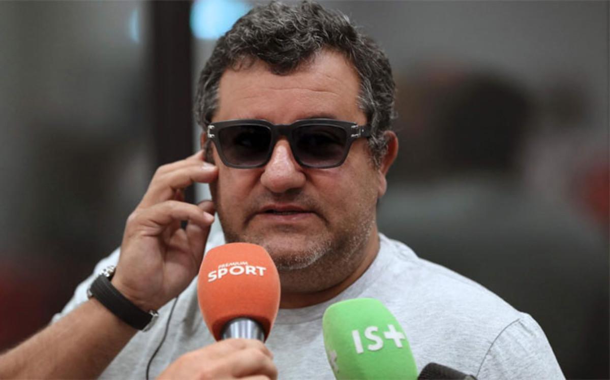 Mino Raiola, representante de Pogba