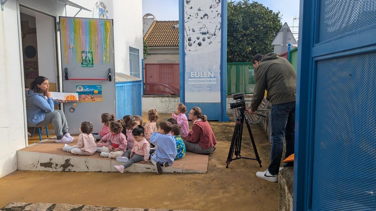 La campaña ha llegado también a la escuela infantil.