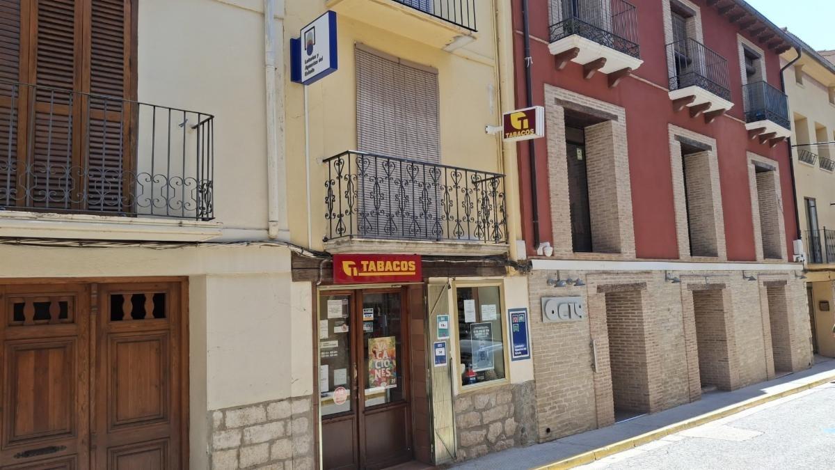 Estanco de Mas de las Matas en el que se vendió el Euromillón.
