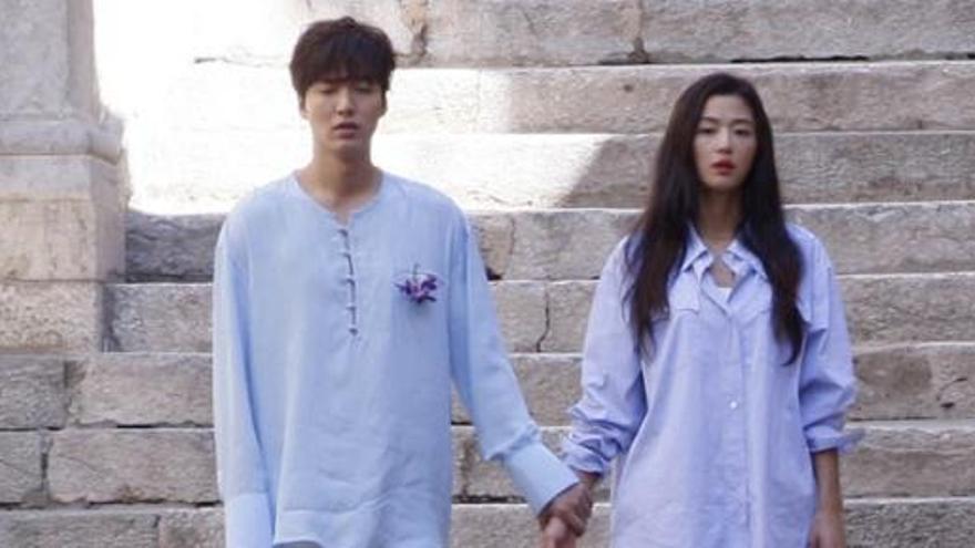 Lee Min-Ho and Jeon Ji Hyun are filming in Spain