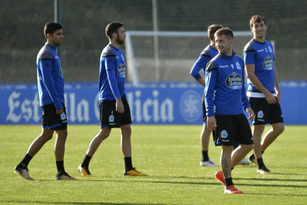 Pepe Mel recuperará para el partido ante el Girona a Pedro Mosquera, que ha recibido hoy el alta médica.