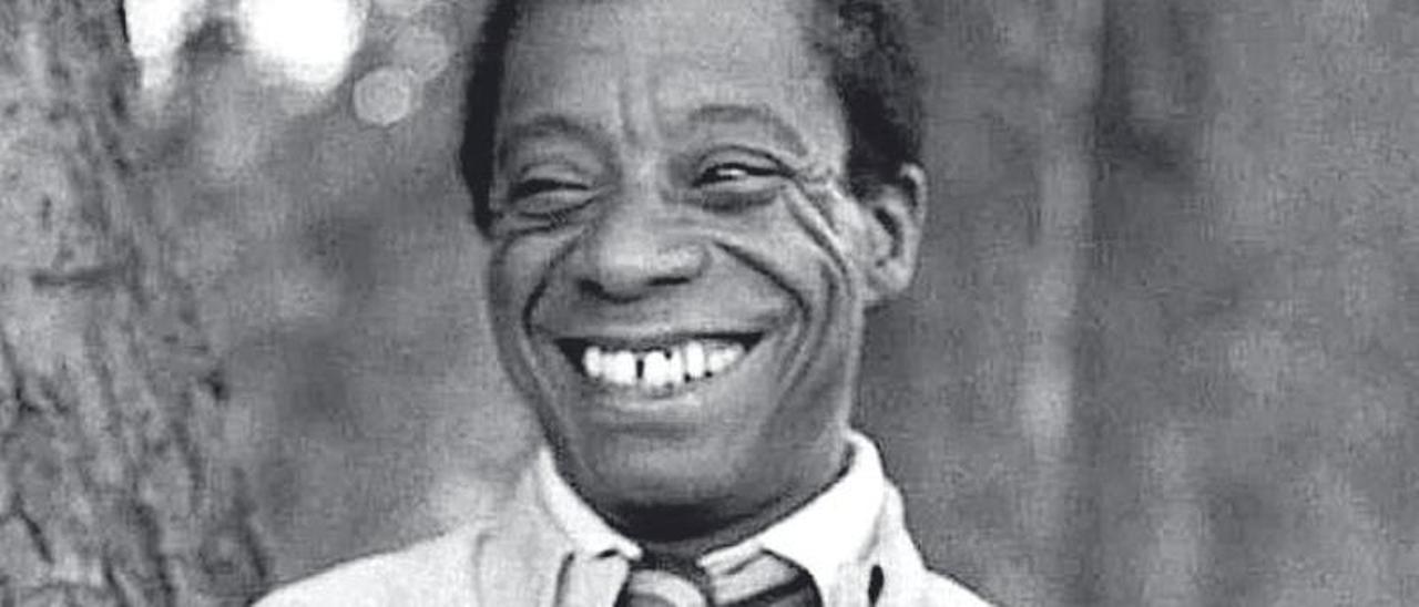 James Baldwin, fotografiado por Allan Warren.