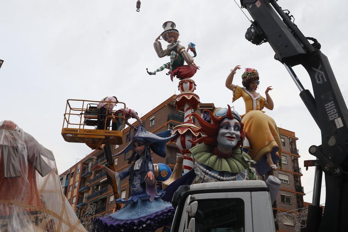 L'Antiga de Campanar sube sus remates a siete días de acabar la "plantà"