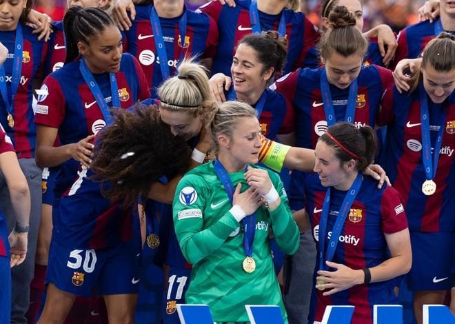 FC Barcelona – Olympique Lyon, la final de la Champions League femenina, en imágenes