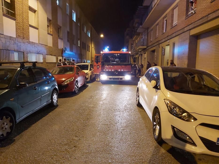 Incendi a la residència Mutuam Manresa