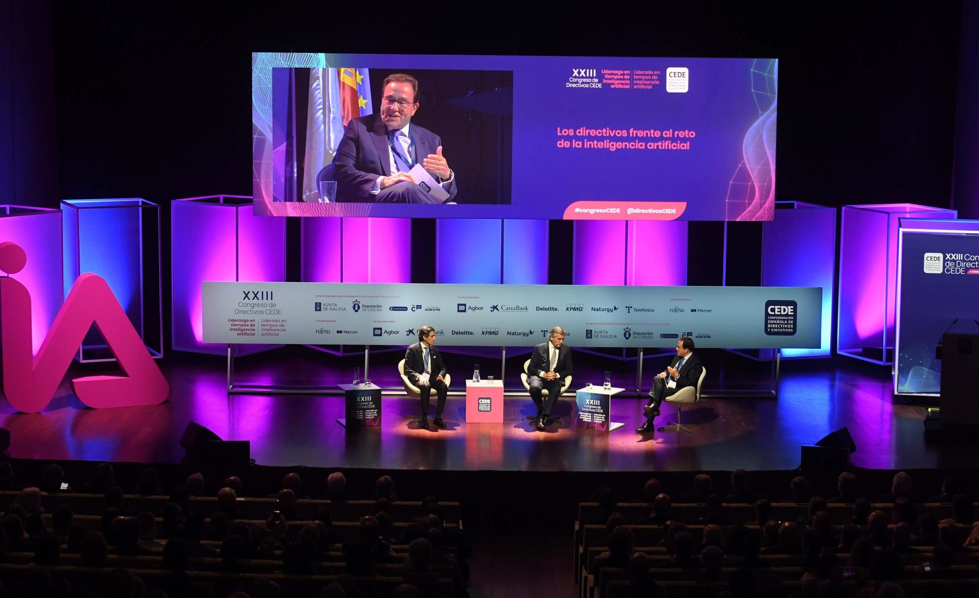 A Coruña congrega a 1.400 ejecutivos en el XXIII Congreso de directivos CEDE