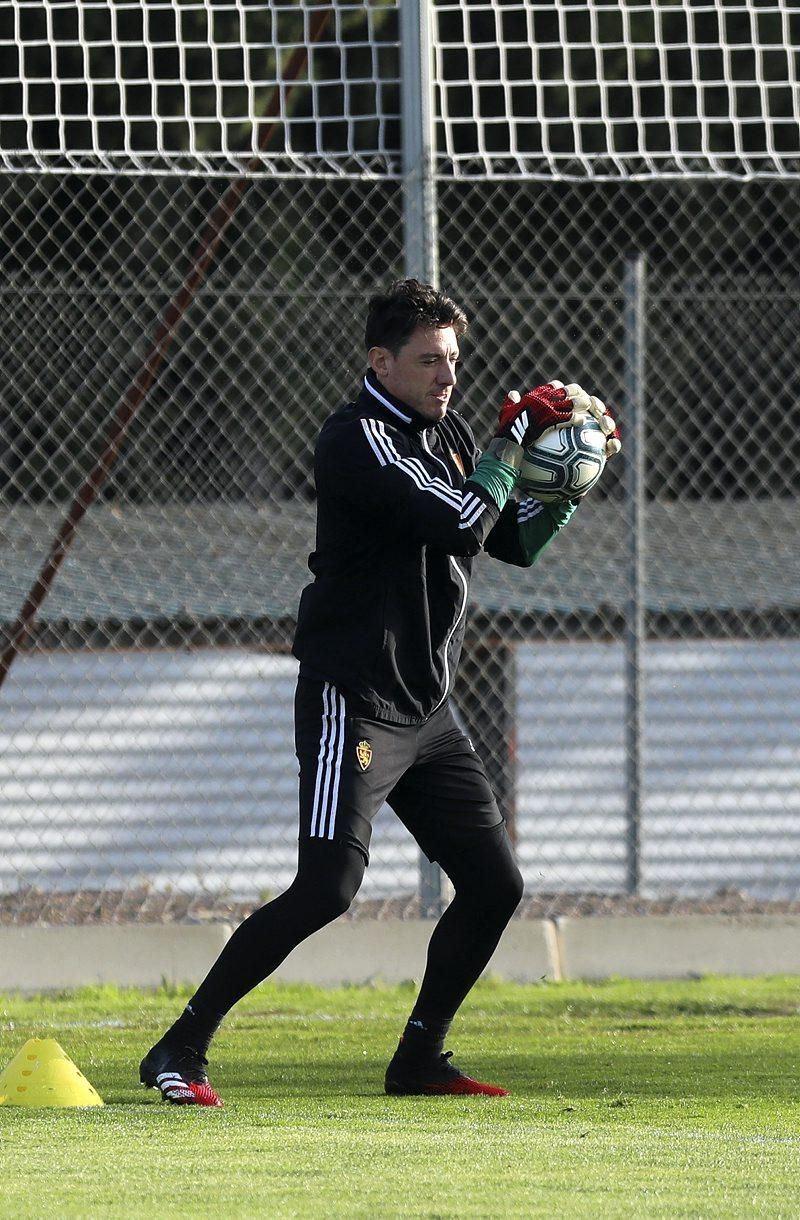 Entrenamiento del Real Zaragoza (7-2-2020)