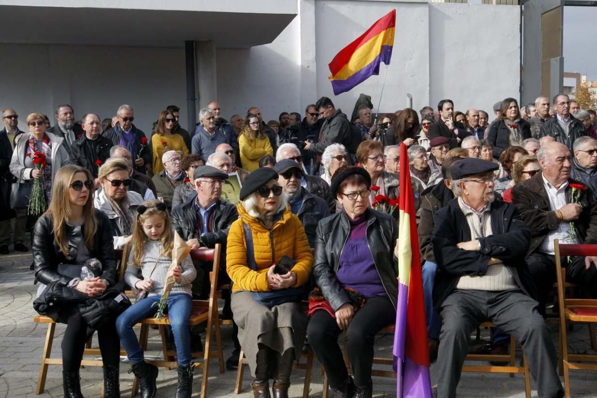 Reivindican la memoria de las víctimas del franquismo en el Día de los Derechos Humanos