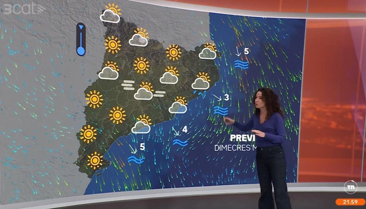 Telenotícies vespre de TV3 día 02/12/2025.