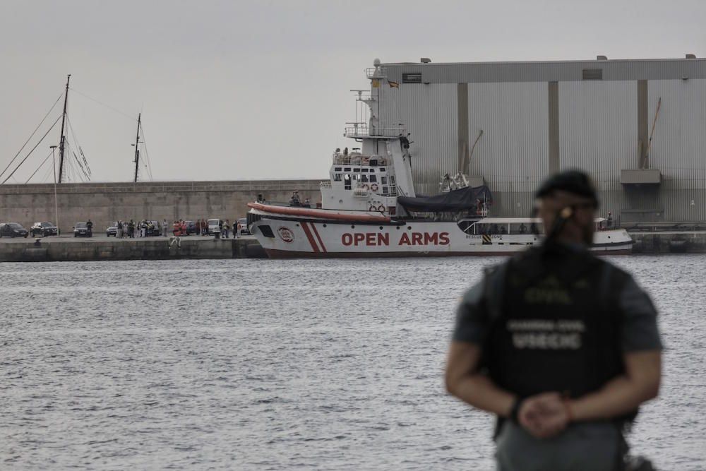 Die Rettungsboote von "Open Arms" erreichen Palma de Mallorca