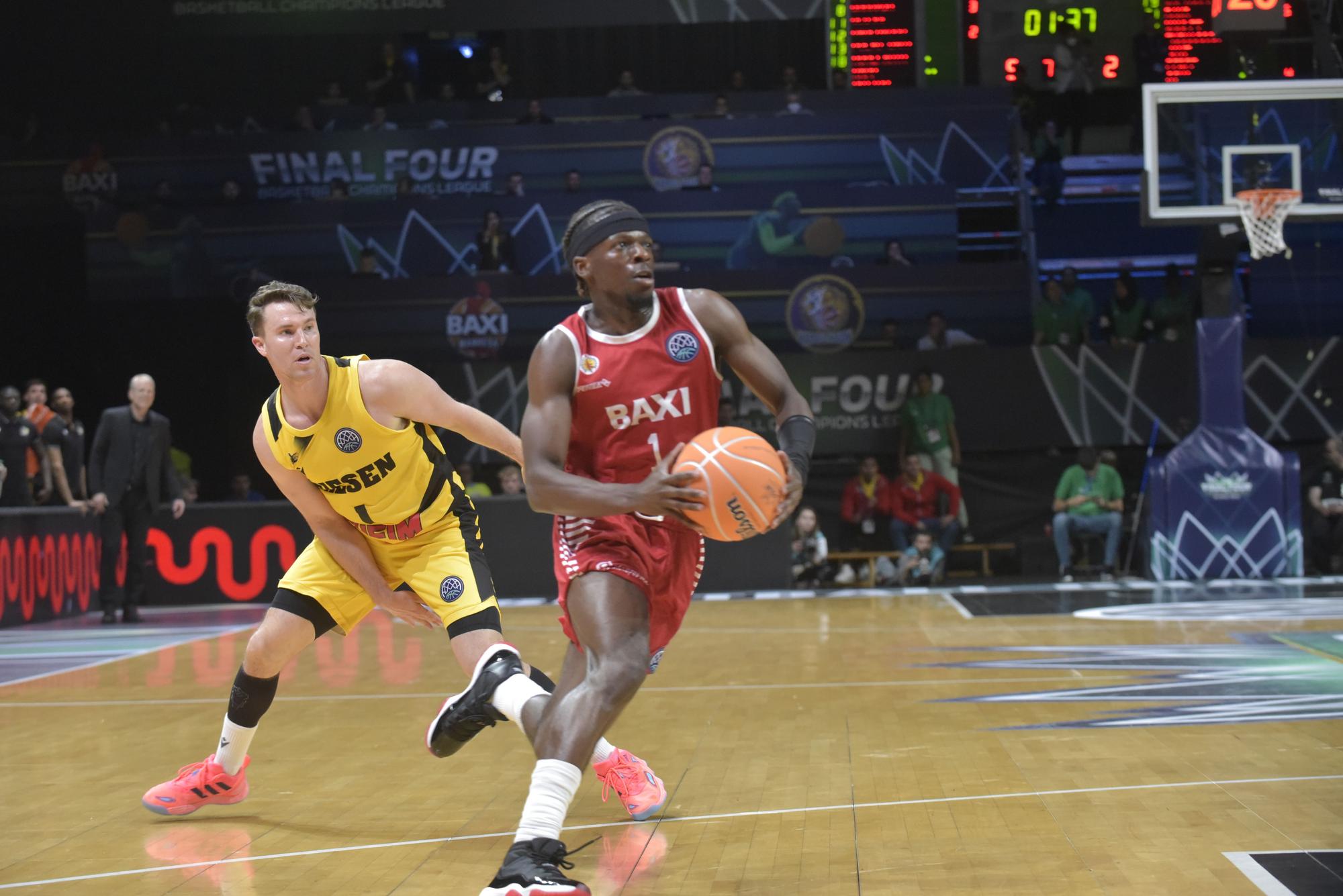 Riesen Ludwigsburg - Baxi Manresa: Les imatges de la semifinal de la Basketball Champions League