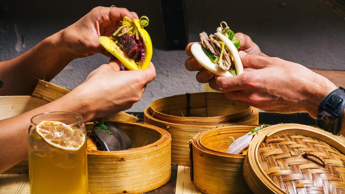  'Brunch' exótico para el 1 de enero: en Boa-Bao volverás a ser persona a base de baos, rollitos y curris.