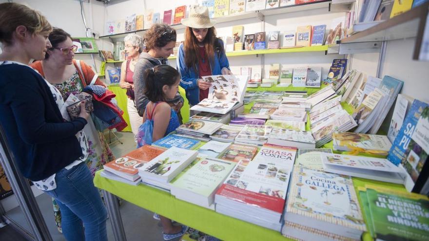 Feria del libro de A Coruña.