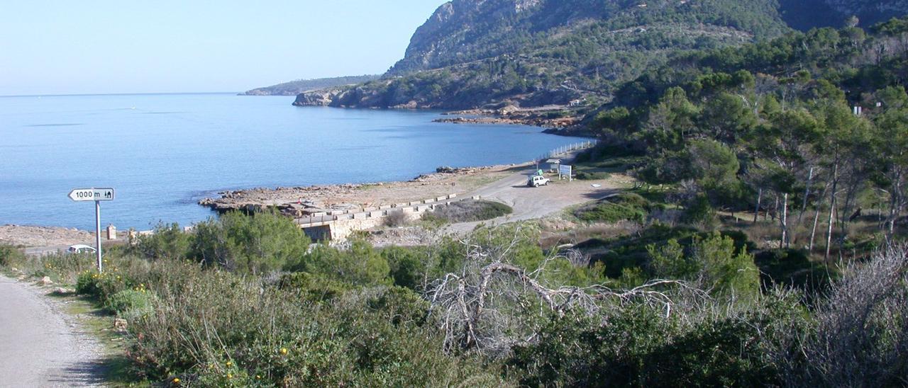 Imagen de sa Ferradura, una zona por la que también se habría planteado la entrada del cable eléctrico.