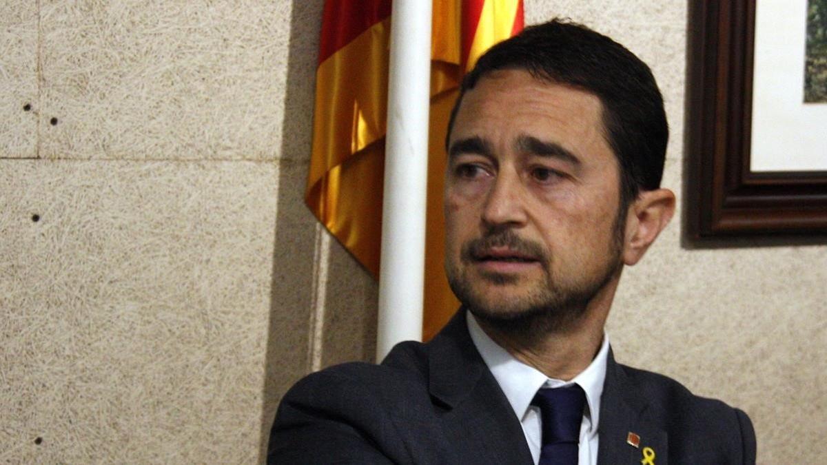 Damià Calvet, 'conseller' de Territori de la Generalitat de Catalunya.